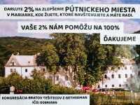 Fotoalbum Darujte 2% z dane na podporu pútnického miesta v Marianke
